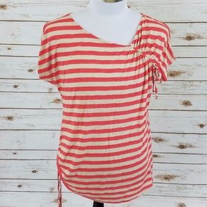 Motherhood Maternity Stripped Blouse Top Shirt